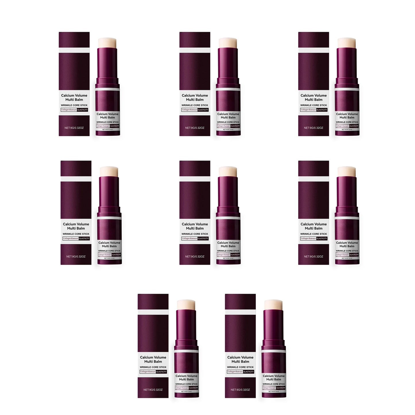 Anti-Aging Wrinkle Balm Stick with Collagen & Calcium | GlowLift™ Multi Balm for Face & Neck