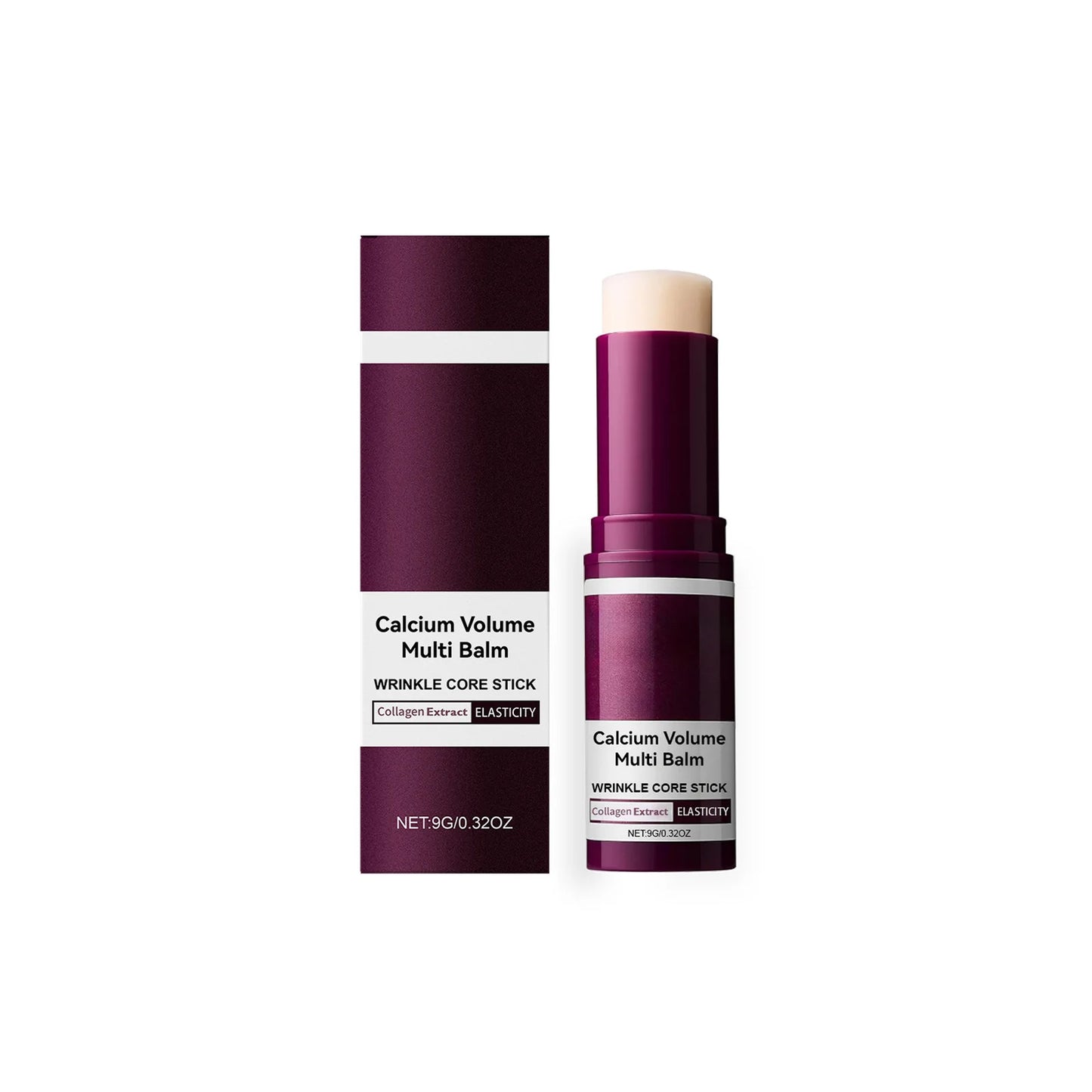 Anti-Aging Wrinkle Balm Stick with Collagen & Calcium | GlowLift™ Multi Balm for Face & Neck