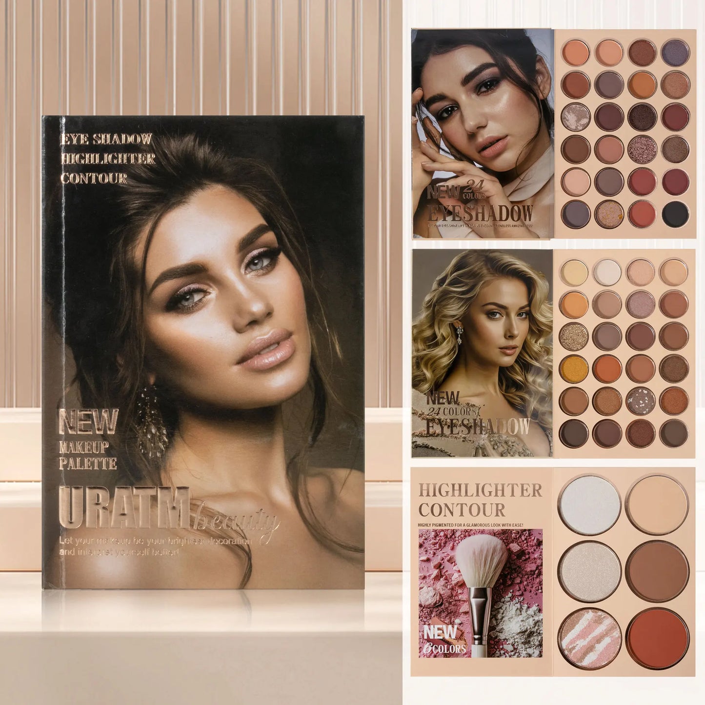GlamBook™ – 67 Pro Shades in One Stunning Palette 📖