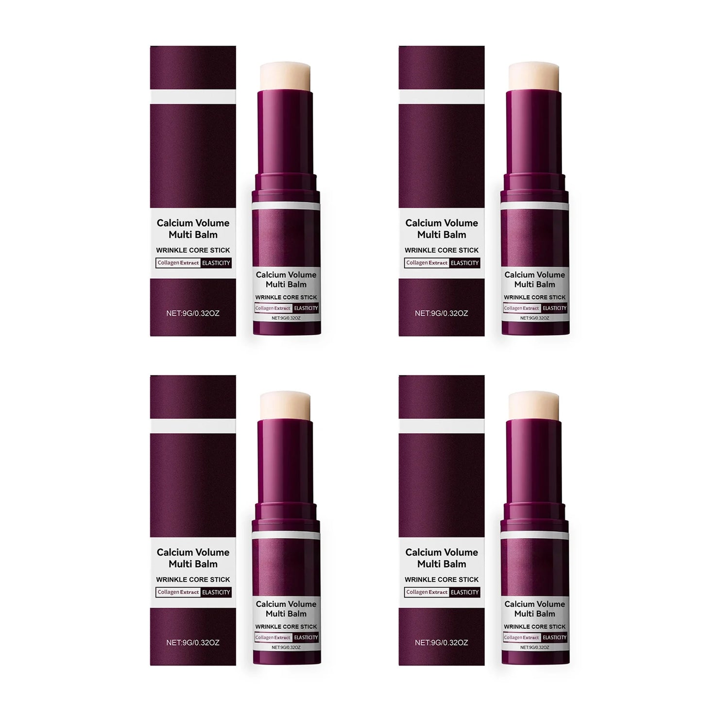 Anti-Aging Wrinkle Balm Stick with Collagen & Calcium | GlowLift™ Multi Balm for Face & Neck
