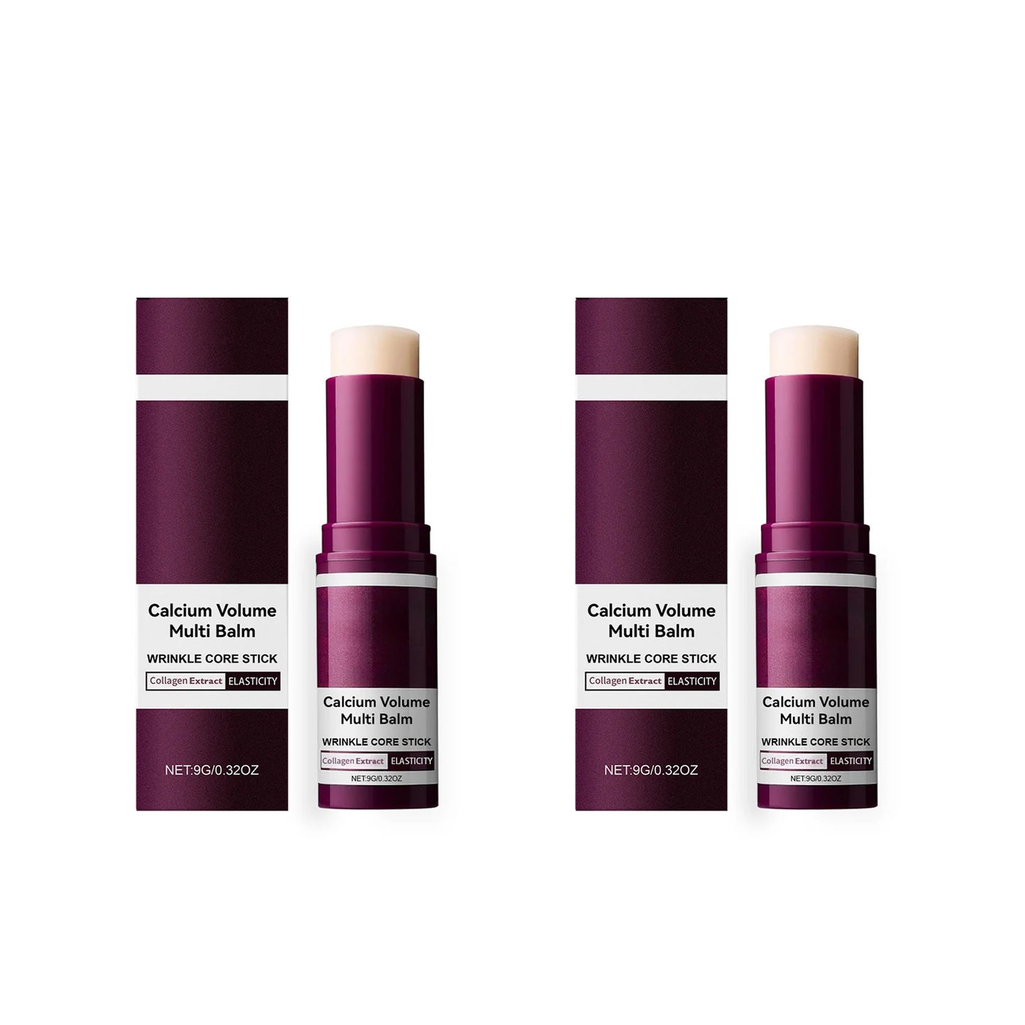 Anti-Aging Wrinkle Balm Stick with Collagen & Calcium | GlowLift™ Multi Balm for Face & Neck