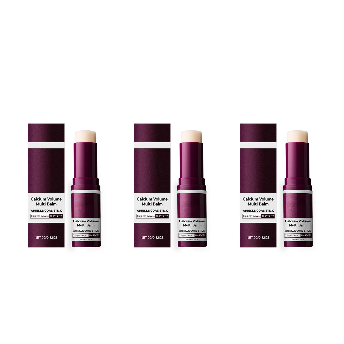 Anti-Aging Wrinkle Balm Stick with Collagen & Calcium | GlowLift™ Multi Balm for Face & Neck